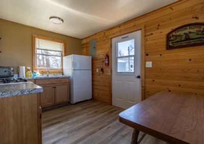 Castle cabin kitchen